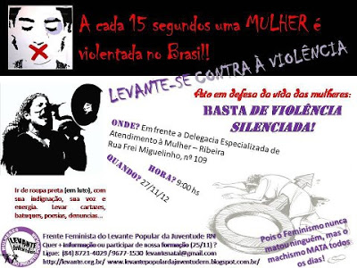 Dia Internacional de Combate a Violência Contra à Mulher