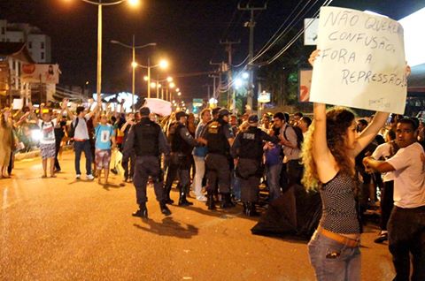 #RevoltadoBusão: Imagens e sons da repressão