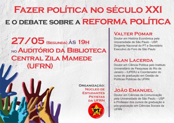 Debate sobre reforma política na UFRN