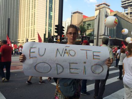 Eu não te odeio, Bolsonaro.