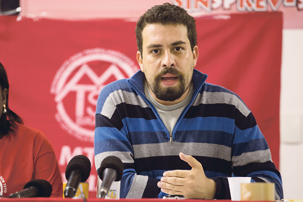 Guilherme Boulos estará em Natal hoje (07) para debate