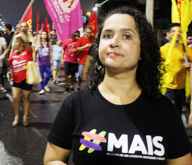 Amanda Gurgel, do MAIS, ingressa no PSOL